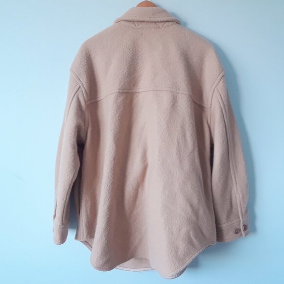 Wilfred Free The Ganna Shirt Jacket 100% Merino Wool - Picture 4 of 11